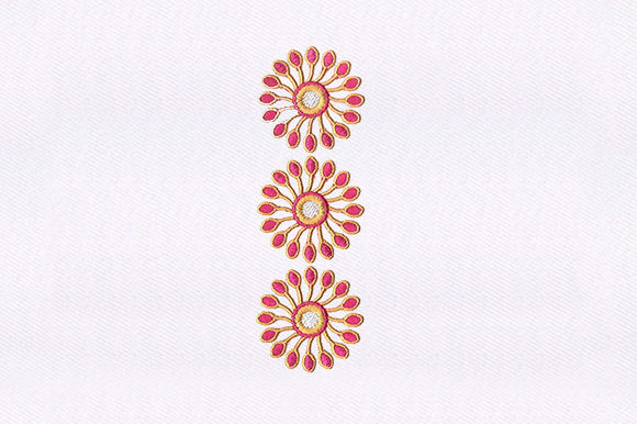 A Floral Embroidery Design Perfect for Personalized Gifts