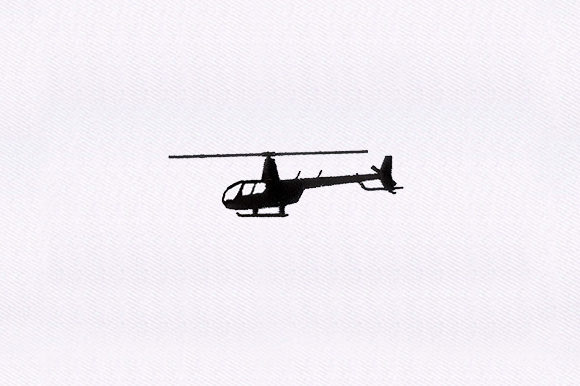 A Helicopter Embroidery Design for Real-World Projects