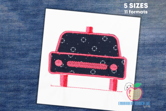 A Simple Car Design Ideal for Branded Embroidery Projects