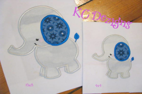 Baby Elephant Side View Applique: A Designer’s Brand Review