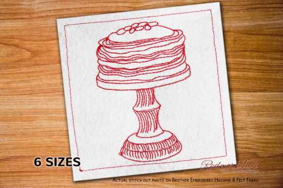 Coconut Cream Crepe Cake Embroidery: A Craft Fair Designer's Review