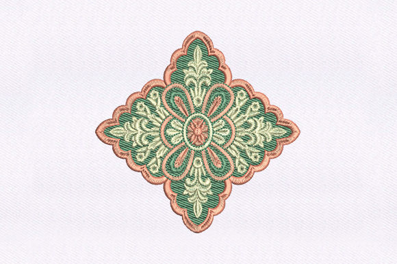 Delicately Quilting Embroidery Design for Craft Fair Success