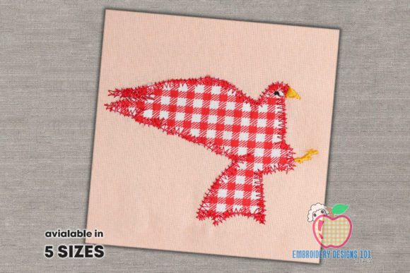 Dove Bird Stitch Applique: An Embroidery Designer's Perspective