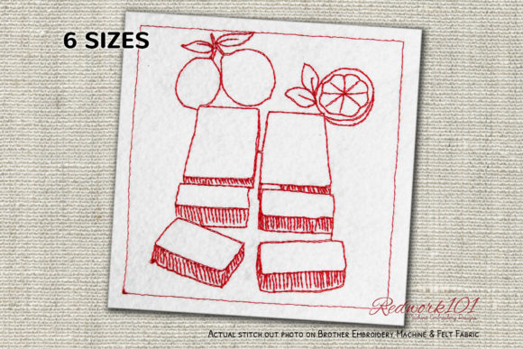 Meyer Lemon Bars Embroidery for Boutique Sweatshirts