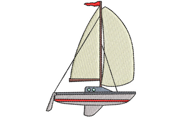 Sail Boat Embroidery Design Review for Branded Merchandise